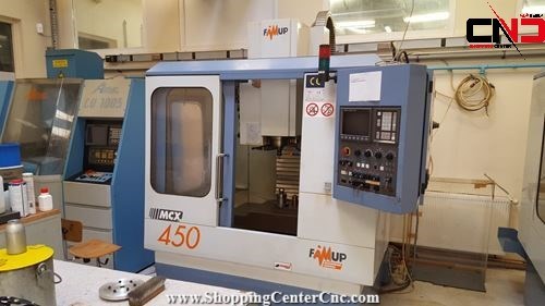 نقشه برق فرز سی ان سی FAMUP MCX 450 با کنترل  GE FANUC OM