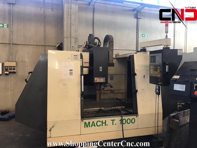 کاتالوگ و نقشه برق فرز سی ان سی MACH T VMC 1000 با کنترل MELANS 50M