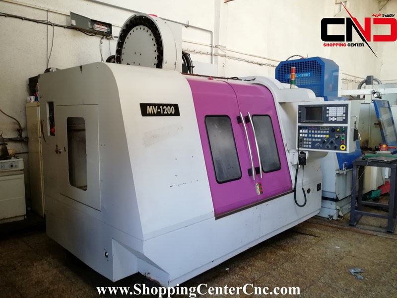 کاتالوگ و نقشه برق فرز سی ان سی YANG MV 1200  با کنترل FANUC 18M