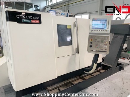 نقشه برق تراش سی ان سی DMG MORI CTX 310 ECO با کنترل SIEMENS 810D