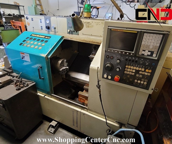 نقشه برق تراش سی ان سی  TAKISAWA TW30 با کنترل FANUC 21T