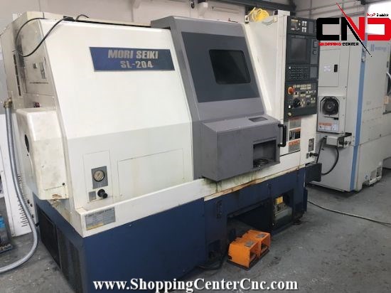 کاتالوگ و نقشه برق تراش سی ان سی MORI SEIKI  SL 204 با کنترل Mitsubishi MSG 805