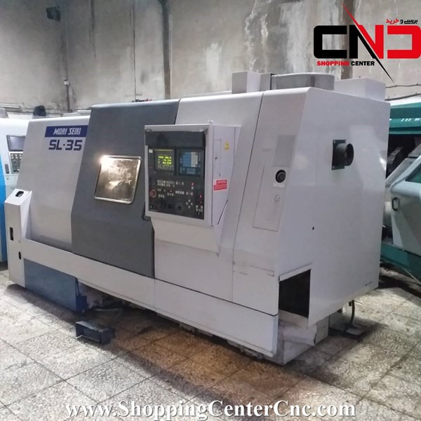 تراش سی ان سی دو محور Mori Seiki SL 35(1)ساخت ژاپن