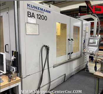 فرز سی ان سی سه محور Kunzmann BA 1200 ساخت المان