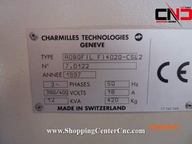 سی ان سی وایرکات پنج محور Charmille f4020 csl2 ساخت سوئیس
