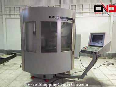 فرز سی ان سی سه محور Deckel Maho dmu 60t (1) ساخت آلمان