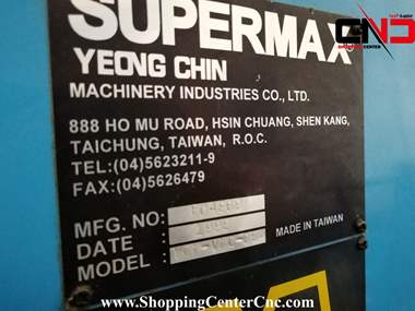 فرز سی ان سی سه محور Supermax YCM VMC 65A ساخت تایوان