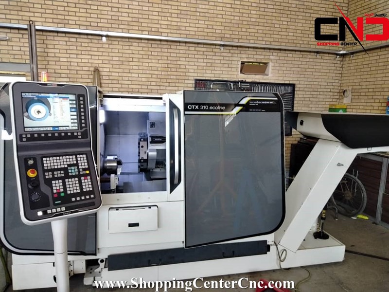 تراش سی ان سی چهار محور DMG Mori CTX 310 ECOLINE ساخت ایتالیا