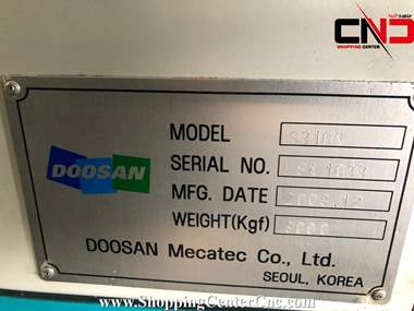 تراش سی ان سی دو محور DOOSAN S310Nساخت کره جنوبی